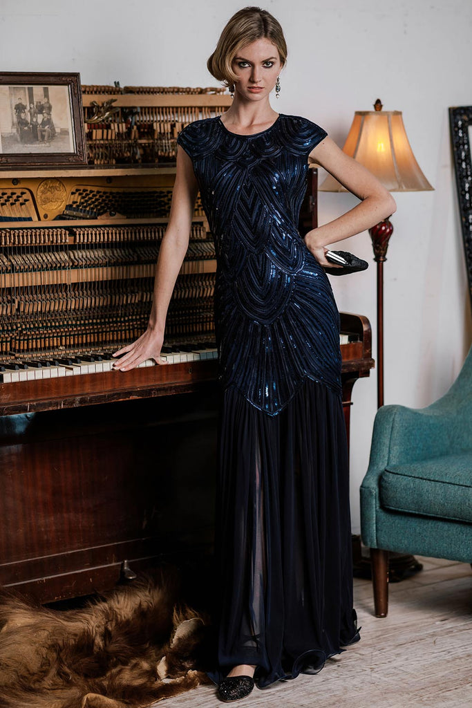 Robe Charleston Longue Année 20 Gatsby ...